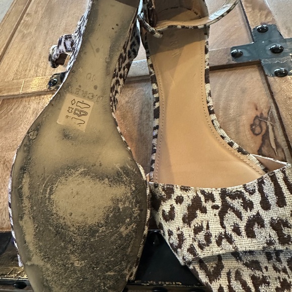 J Crew leopard print wedges - Picture 5 of 9